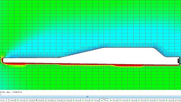 SolidWorks Flow Simulation - Giant Spaceplane High AOA Reentry Early Iteration Preview