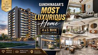 Luxury Living Redefined! The Palladia 4 & 5 BHK Property Tour | Gandhinagar