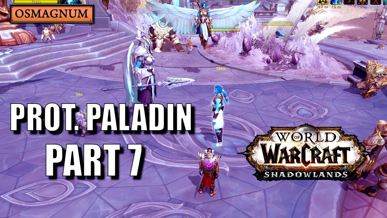 World of Warcraft - Shadowlands Prot. Paladin Walkthrough Gameplay Part 7 – KLEIA | PELAGOS
