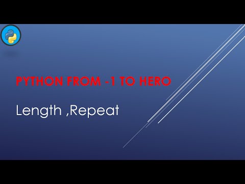 14-length ,repeat in python