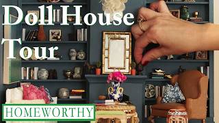 Dollhouse Tour Inside A Miniaturists Darling Doll House