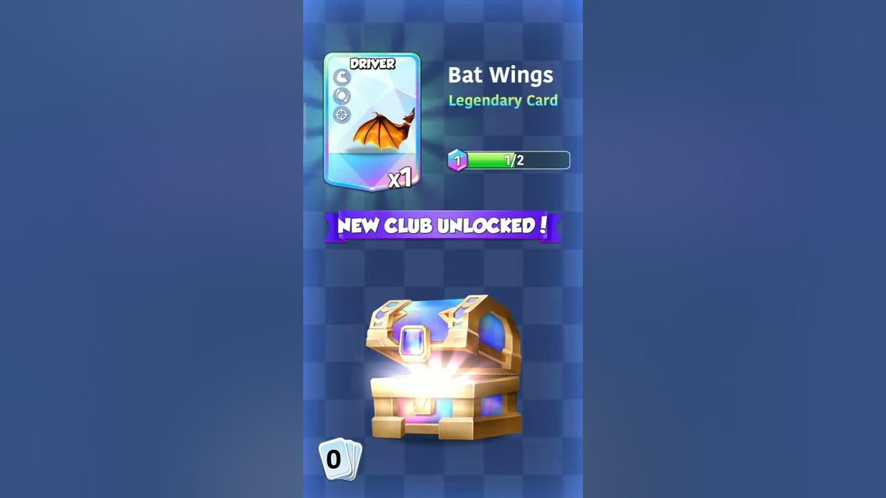 GOLF RIVAL Opening Legendary Chest Stage 4 Bat wing Driver Club