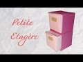 Origami  petite tagre  tiroirs  drawers box