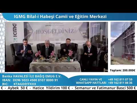 Bilal-i Habeşi Camii Ve Eğitim Merkezi Online Hayır Programı