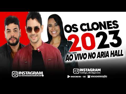OS CLONES - AO VIVO NO ARIA HALL - CD NOVO