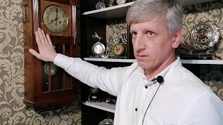 Тюмень. Собрание уникальных часов в доме коллекционера и реставратора
