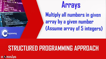 Module5_Array_Vid_4_Program to multiply all numbers in array with given number n.