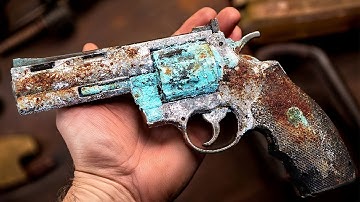 COLT Python .357 MAGNUM Gun Lighter Restoration