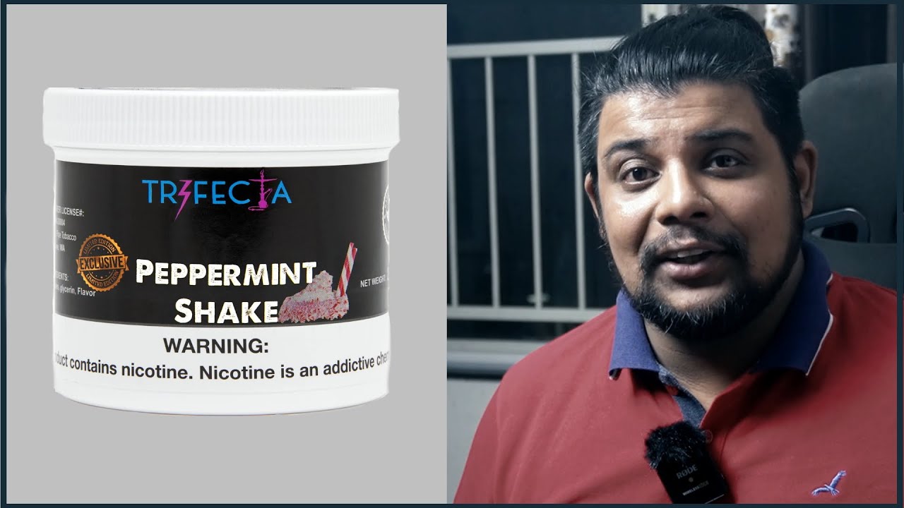 Trifecta Peppermint Shake (DARK LEAF) review | Hookah Flavours | Imported | Vlogs