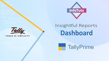 Intuitive and Powerful Dashboards in TallyPrime - InfoTuts - I SYS