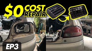 Car Restore Proton Satria #EP3 ZERO Cost Restoration #REBUILT