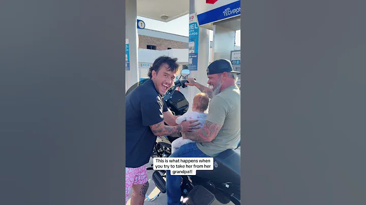 Baby love grandpa. #grandfathersoftiktok #grandfather #grandparents #grandfatherlove #grandma