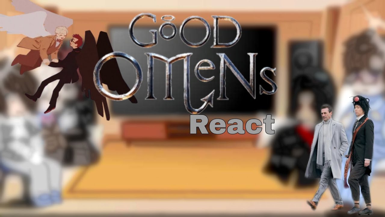 Good omens react to aziracrow and ineffable Bureaucracy.||not a michael reaction video||good omens||