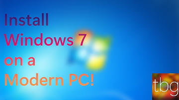 Install Windows 7 on Modern Hardware (WITH USB 3.0 AND NVME DRIVERS)