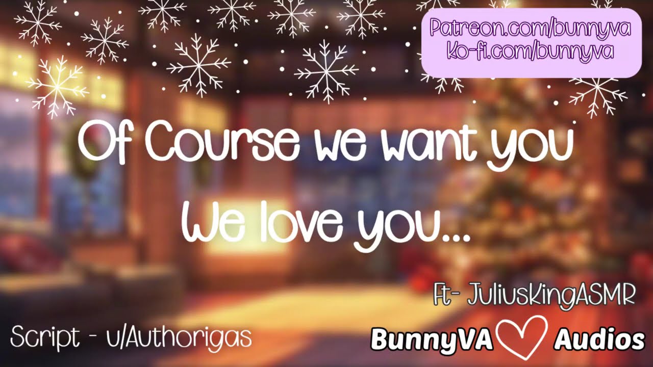 FM4A | Adopted For Christmas Loving Parents Comfort ASMR Roleplay