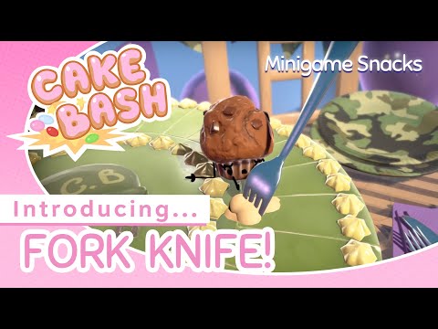 Cake Bash | Introducing Fork Knife (Minigame Snacks)