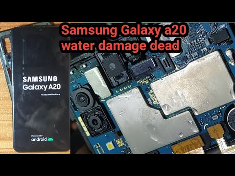 samsung a20 water damage repair||samsung a20 dead solution