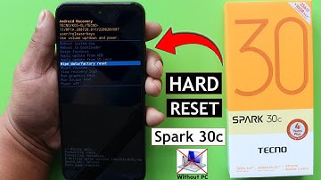 Hard Reset Tecno Spark 30c (KL5) Remove Screen Lock Without PC | Factory Reset Tecno Spark 30c