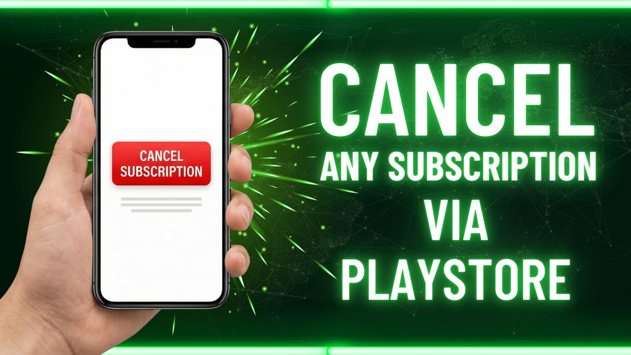 How to Cancel Any Subscription on Google Plays Store (Step by Step ...