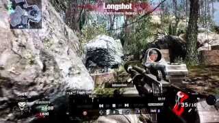 Epic tomohawk kill black ops awesome cross map streak