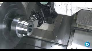 PrimeTurning™ enables GibbsCAM to program more efficiently compared to conventional turning