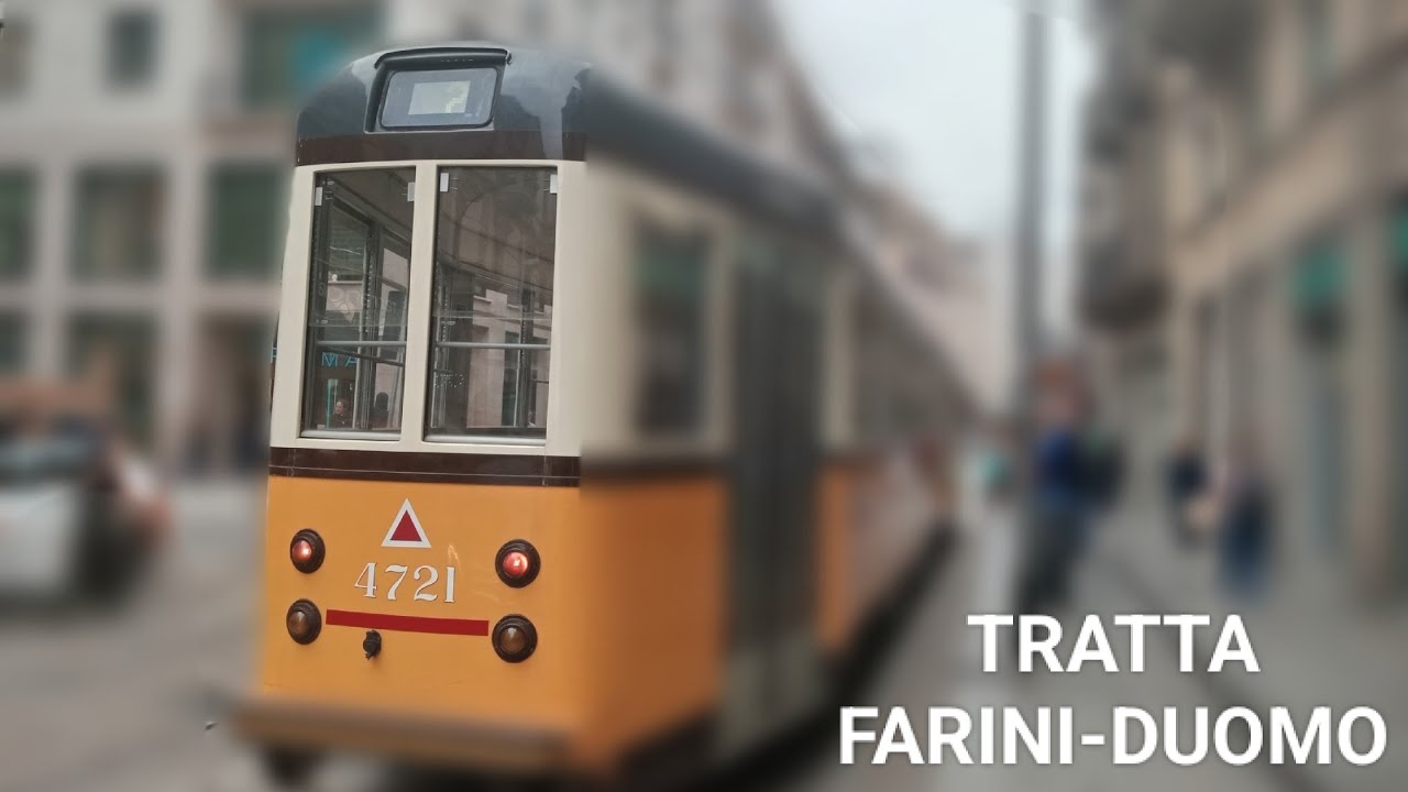 Milano: viaggio da Farini a Duomo con il tram (linea 2)