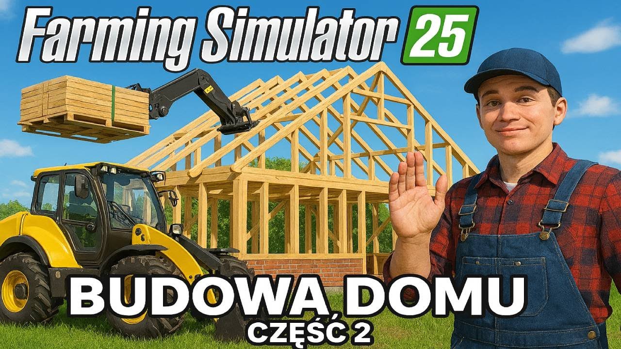 Budowa Domu Część 2  | Farming Simulator 25 Prawdziwe Życie S01E06 | WikiX