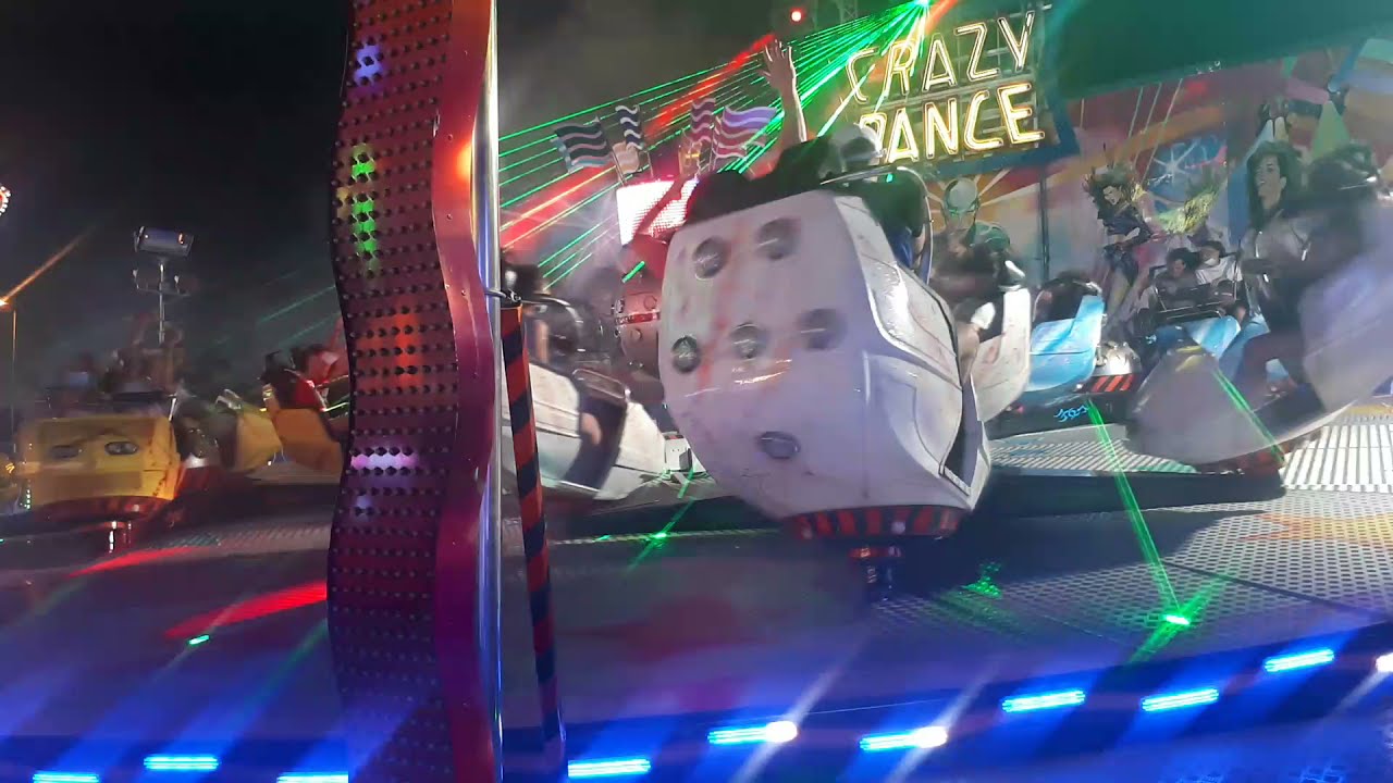 🎡 CRAZY DANCE Boursier luna park d'Argelès 2021