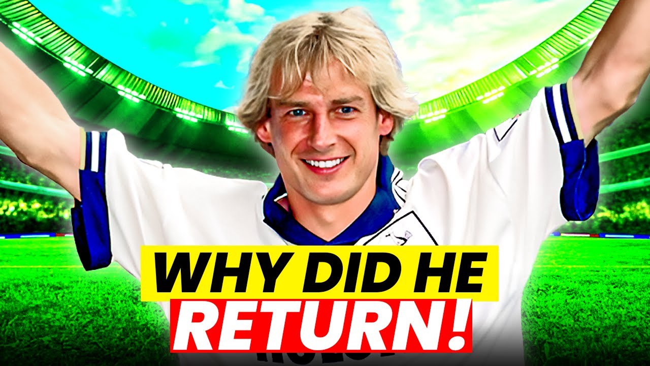 Why This Ballon D'Or Contender Signed For A RELEGATION Team - Jurgen Klinsmann