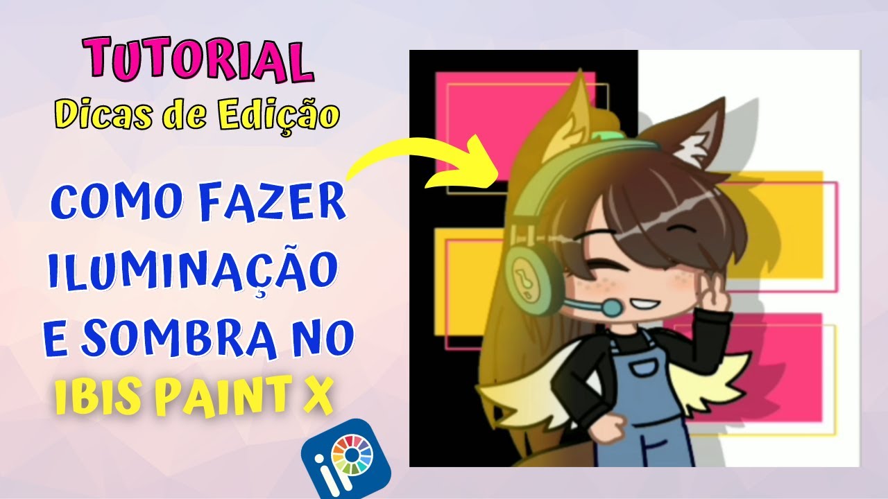 Como fazer cabelo realista no ibis paint x #gacha