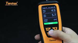 Temtop M2000 2nd CO2 Air Quality Monitor Detailed Operation Tutorial