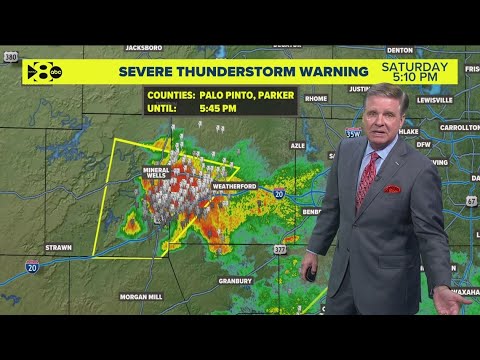 DFW Weather: Tracking the potential for severe storms in North Texas ...