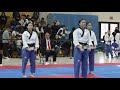 Female team poomsae  taekwondo  taegeuk 4 jang