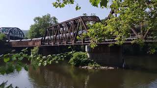 NS 65 K empty Ethanol Train, Lehigh Line Bethlehem P.A. 7/6/2023