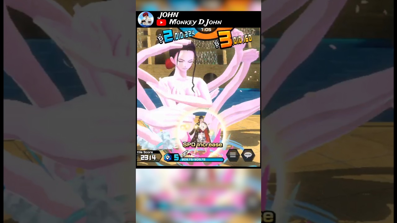 Nico Robin Dominates in One Piece Bounty Rush Gameplay 