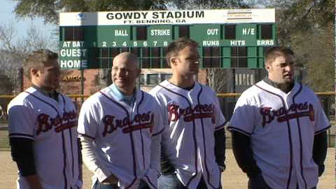 Atlanta Braves Visit Fort Benning Wounded Warriors
