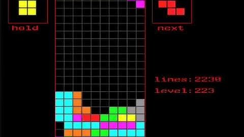 Tetris AI - C++/SDL