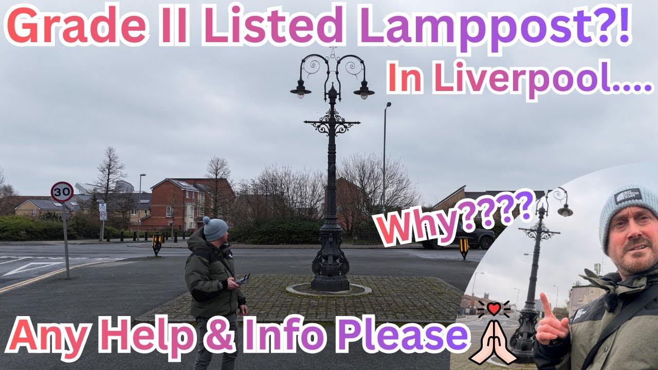 Grade II Listed Lamppost In Liverpool?!?! Why? What Do You Know?