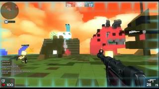 Brick Force Map Review #2 - Dino Town