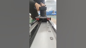 2 sliders rack and pinion linear motion actuator assembly #cartesianrobot  #linearactuator #factory