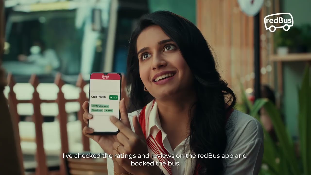 Love for Bus, redBus | Reviews and Ratings (Telugu) | 20 Sec