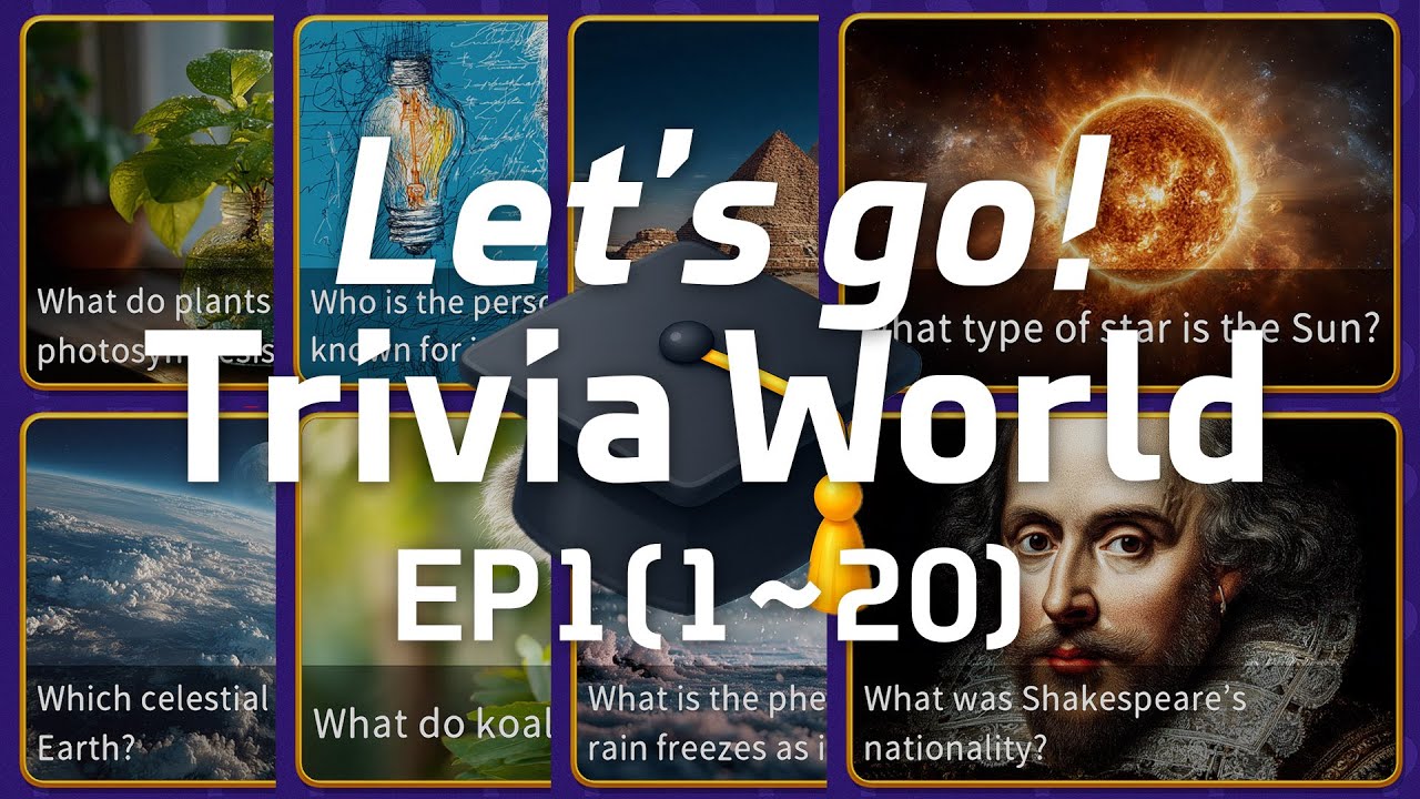 Trivia Let's Go Let’s Go! Trivia World EP1 🌍 | Fun General Knowledge Quiz - YouTube