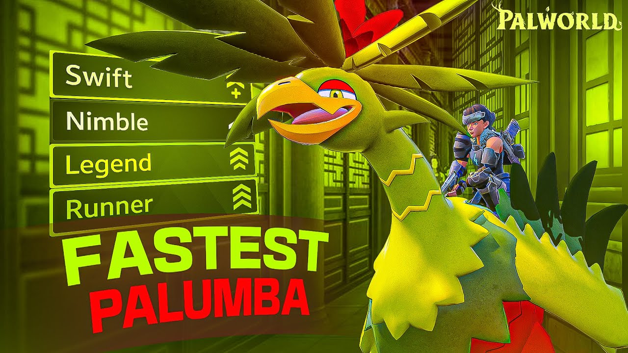 I BREED THE FASTEST PALUMBA IN PALWORLD