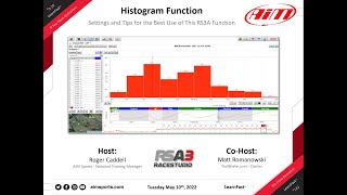 3-19 Race Studio 3 Histogram Function with Matt Romanowski - 5/10/2022 Wealth