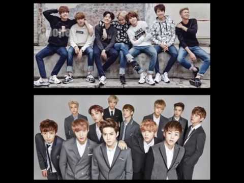 Playlist #7 - Greatest Exo(엑소)& BTS (방탄소년단) Songs