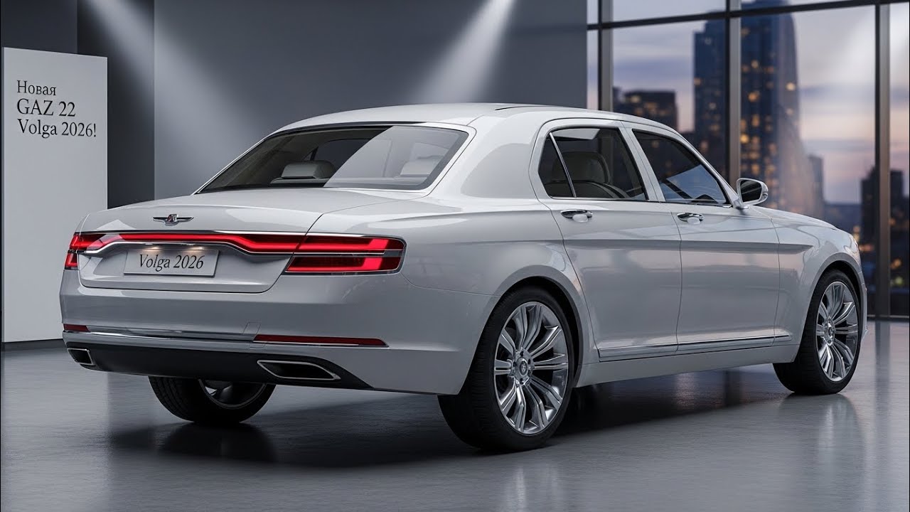 НОВАЯ ВОЛГА ВЕРНУЛАСЬ?! GAZ 22 Volga 2026 — ЛЕГЕНДА СССР В СОВРЕМЕННОМ ОБЛИКЕ!