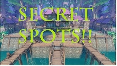 Paladins - Unknown Useful spots | All Maps