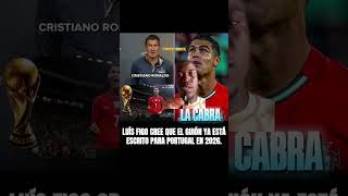 Las palabras de Luis Figo, para Cristiano Ronaldo #greenscreen #planetafutbol