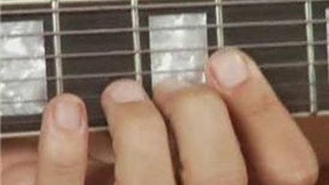 2nd Inversion of E Major Guitar Chord on the Top Strings : Guitar Chord Dictionary 22