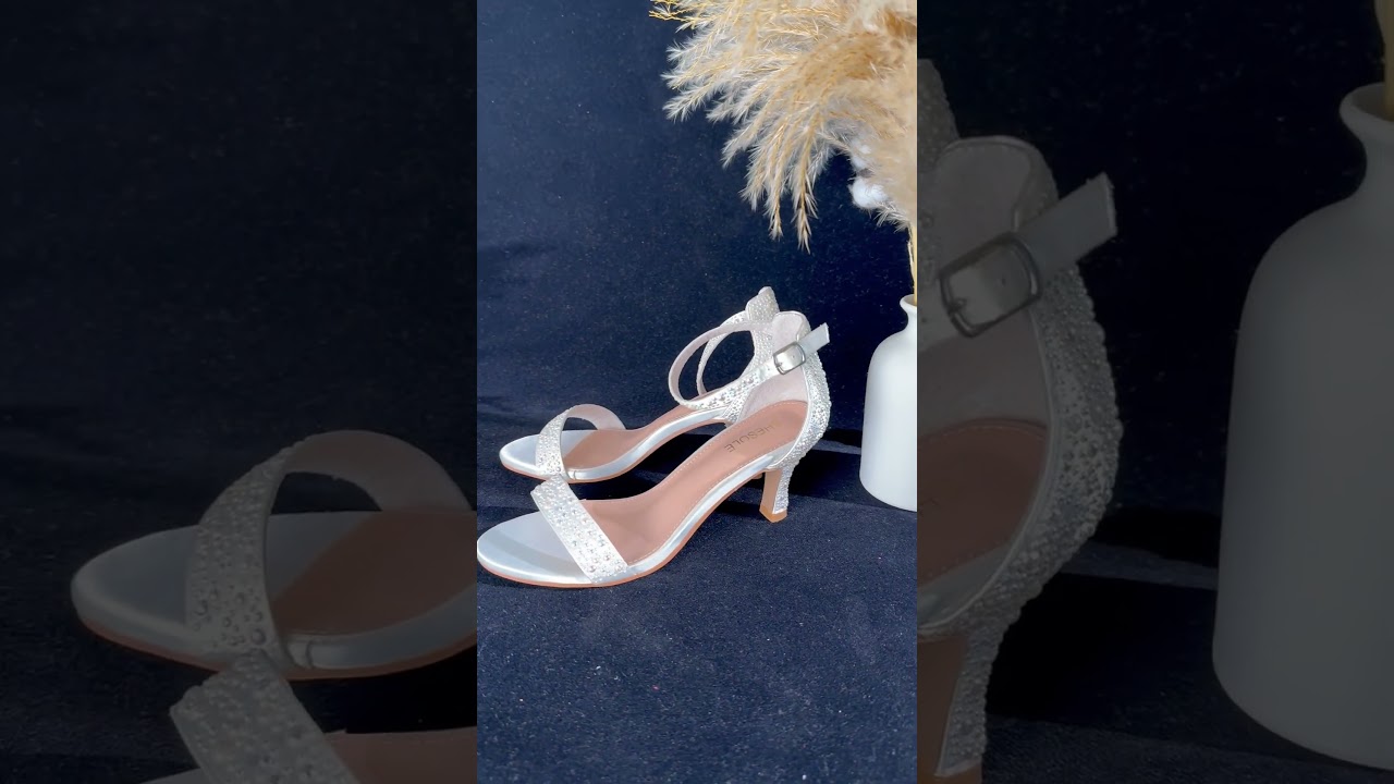 Elegant Pearl Wedding Shoes for Bride 